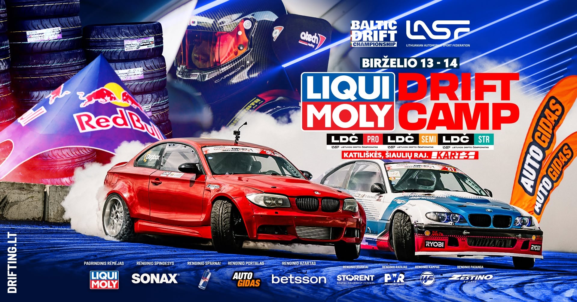 Liqui Moly Drift Camp Banner